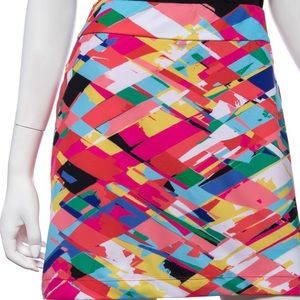 NWT CROSSHATCH PRINT SKORT Size Medium